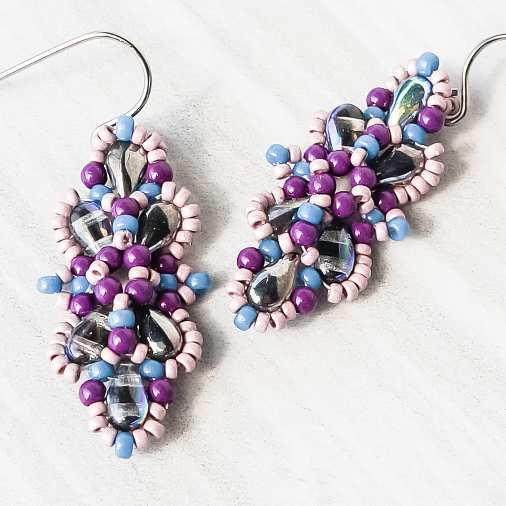 mini bead kit - Hourglass Earrings