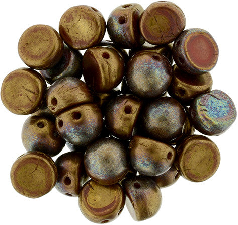 6mm 2-hole cabochons