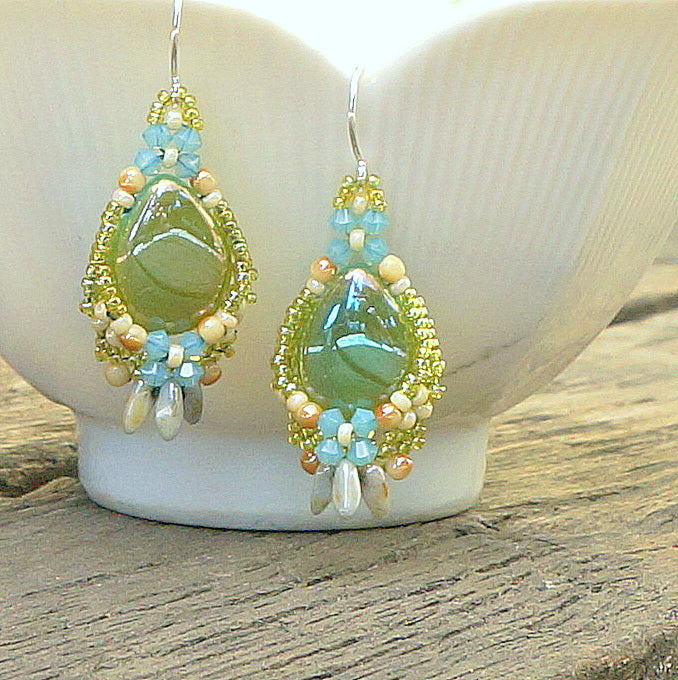 mini bead kit - Baskets from Babylon Earrings