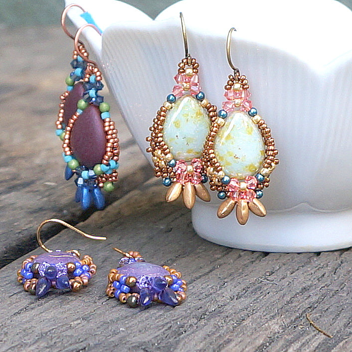 mini bead kit - Baskets from Babylon Earrings