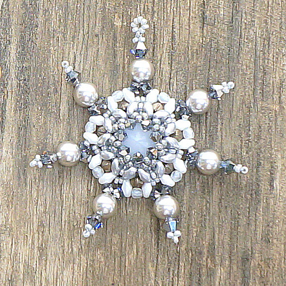 mini bead kit - sparkling snowflake ornament – The Freckled Pear