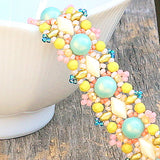 mini bead kit - Textured Borders Bracelet